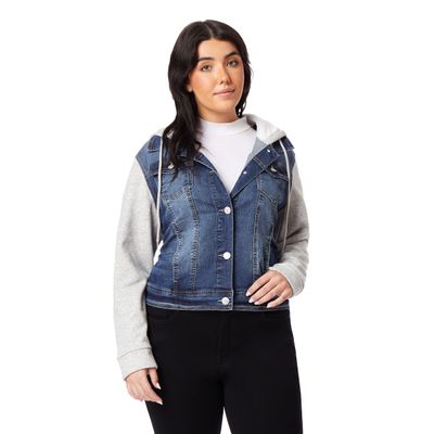 WallFlower Women's Dreamer Jackets Juniors (Standard and Plus), Tessa, Small (1/3 US)
