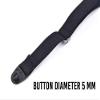Geborilma Kids Glasses Strap with Snap Button - 3 PACK Elastic Eyeglass Band for Kids Baby Toddler - Sport Eyeglasses Bands (Black) view 3