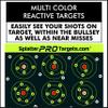 12x18 Splatter Targets. Shots Burst with a Bright Splatter Upon Impact. Instantly See Your Shots. Fully Reactive Targets. view 4