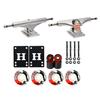 INDEPENDENT Skateboard Trucks Mids 159 (8.75") with Wheels, Bearings, Hardware view 1