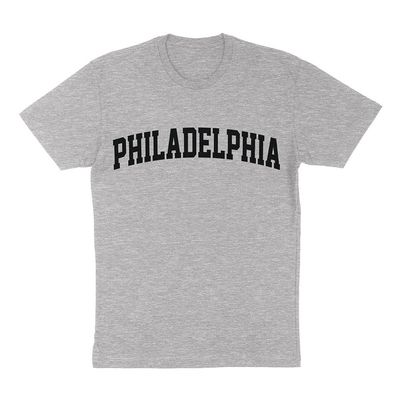 TeesAndTankYou Philadelphia College Style Shirt Unisex 4X-Large Grey