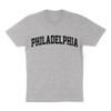TeesAndTankYou Philadelphia College Style Shirt Unisex 4X-Large Grey view 1