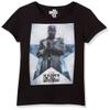 Fifth Sun Marvel Likeness The Falcon and The Winter Soldier Zemo Poster Girl's Solid Crew Tee, Black, Small view 2