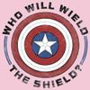 Fifth Sun girls Marvel the Falcon and Winter Soldier Wield Shield Short Sleeve Tee T Shirt, Light Pink, X-Small US view 2