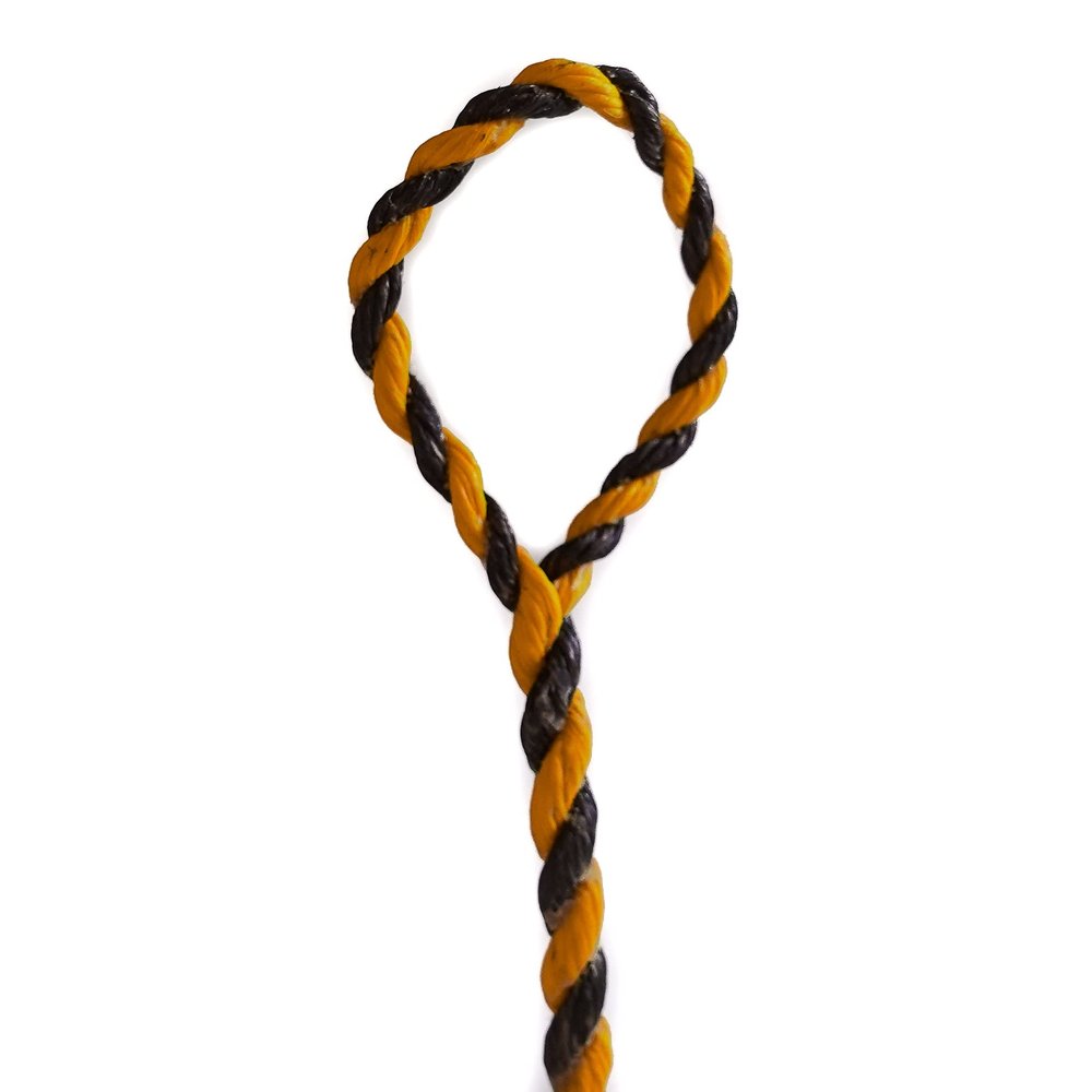Bowstring Recurve Bow Flemish Twist B-55 (Yellow/Black, 58" Actual Bowstring Length)