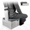 Ungloo Box Meditation Floor Chair, Back Support, Knee and Hip Support, Knees, Portable and Lightweight (Gray) view 4