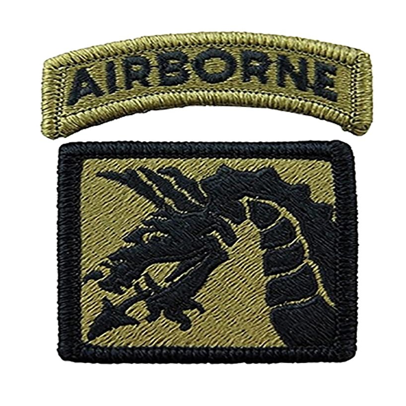 18th Airborne Corps OCP Patch with Airborne Tab (Military Issued)-Veteran Owned Business