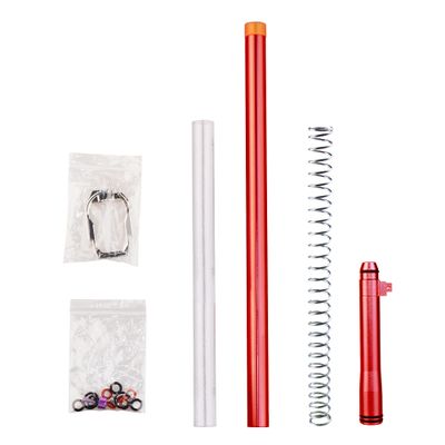 WORKER Power Style Stefan Short Darts Tube Kit for Prophecy-R Modify Toy (Red)
