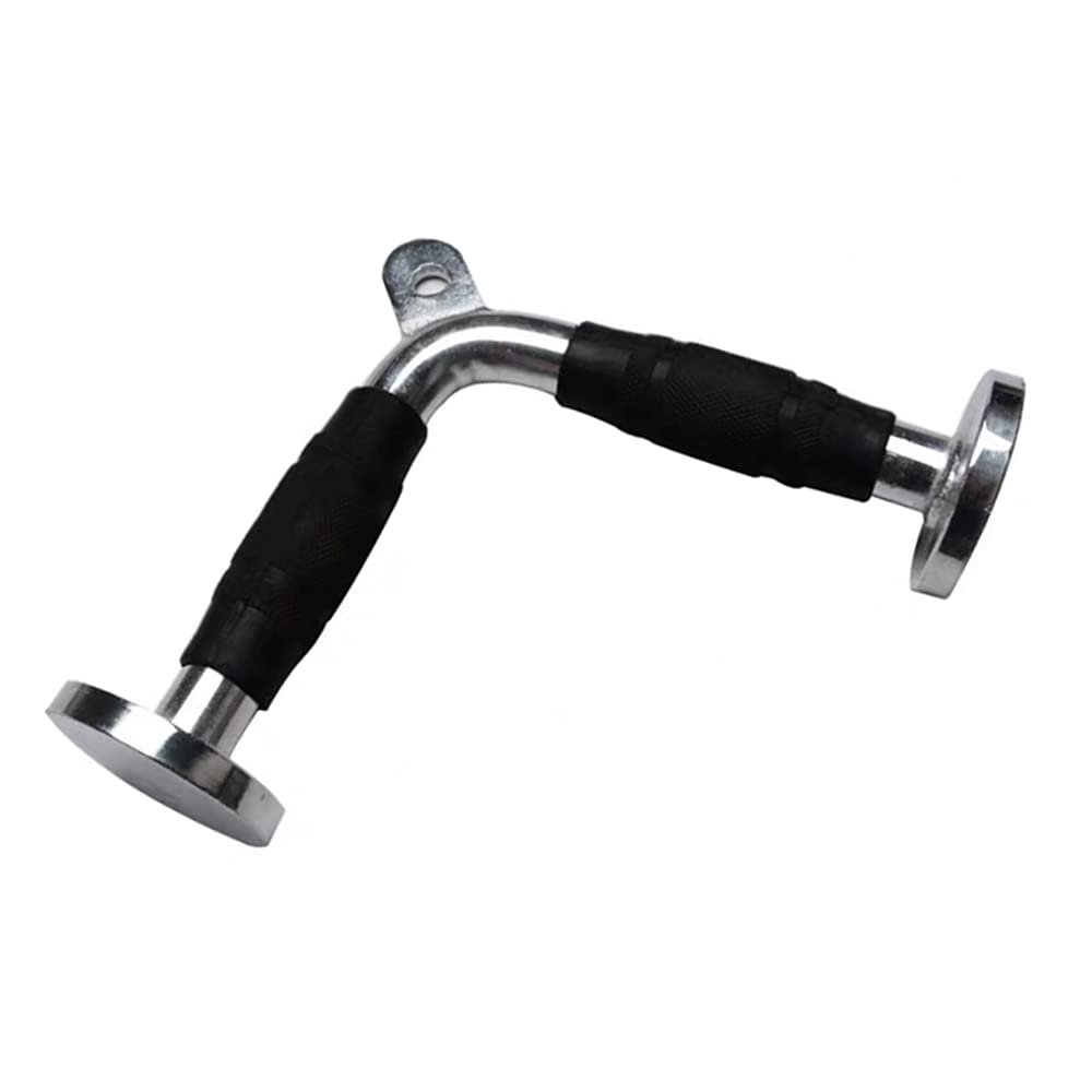 LKP Press Down Bar Cable Attachment V Shaped Bar Tricep Bicep Exercise LAT Bar Weightlifting Machine Pulldown Bar for Home Gym Strength Training