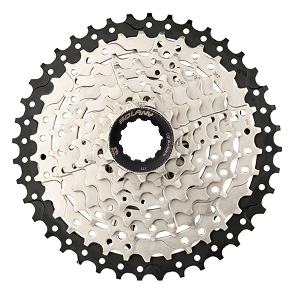 BOLANY Bike 8/9/10 Speed Cassette 11-25T/32T/36T/40T/42T/46T/50T Fit for MTB Bike, Road Bicycle, Lightweight Cassette, Compatible with Shimano SRAM Sunrace