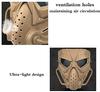 NanYan Tactical anti-fog Airsoft mask with anti-fog lens protection, adjustable anti-impact gaming mask.,Black Yellow view 4