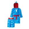 Saint Eve Youth Beach Cover Up and Swimsuit Set, Shark (X-Small) view 1