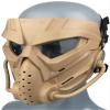 Tactical anti-fog Airsoft mask with anti-fog lens protection, adjustable anti-impact gaming mask. view 1