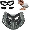 Tactical anti-fog Airsoft mask with anti-fog lens protection, adjustable anti-impact gaming mask. view 3