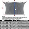 Cliselda Trampoline Net Replacement 13 ft 6 Poles, Safety Enclosure Net for 13 Foot Round Frame Trampolines, Breathable and Weather-Resistant, Adjustable Straps(Net Only,Poles not Includ) view 4
