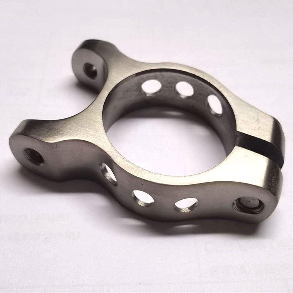 31.8mm / 34.9mm Titanium alloy Ultralight Bicycle Seatpost Holder Rear Rack Clip Bike Ti Seat Post Clamp (34.9mm)