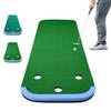 YRHH Golf Putting Green/Mat Golf Training Mat Family Swing Golf Practice Mat Portable Golf Putting Mats for Indoor and Outdoor-A view 2