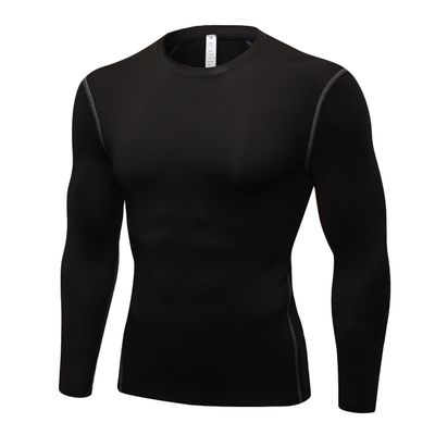 Men's Compression Long Sleeve Shirts, Cool Dry Sport Workout Underwear Shirt Athletic Baselayer Running Gym Tops