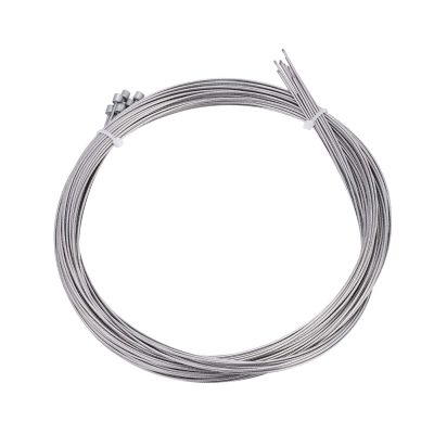 EVTSCAN Bike Shift Cable, 10pcs 2m Bike Derailleur Cable Road Shift Cables Inner Replacement for Road Mountain Bicycle