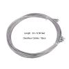 EVTSCAN Bike Shift Cable, 10pcs 2m Bike Derailleur Cable Road Shift Cables Inner Replacement for Road Mountain Bicycle view 4