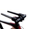 Aluminum Alloy Quick Release Foldable Handlebar for 25.4/31.8MM 560/660MM Road Mountain Bike Cycling Equiment Replacement,Black Gray,25.4/31.8x660MM view 3