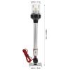 Qiilu Led Anchor Navigation Light, 12in LED Navigation Light Round Sailing Lamp 360 All Round Lighting for Marine Boat Yacht view 2