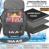 BREW HAAS Soft Sided Insulated Leak Proof Cooler, 24 Can Holder, Matte Black, Insulated Bag, Leak Proof, Waterproof, Keeps Ice Cold for 24+ Hours, Cooler Bag, Hard Liner, Camping, Hiking or Beach view 3
