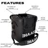 BREW HAAS Soft Sided Insulated Leak Proof Cooler, 24 Can Holder, Matte Black, Insulated Bag, Leak Proof, Waterproof, Keeps Ice Cold for 24+ Hours, Cooler Bag, Hard Liner, Camping, Hiking or Beach view 4
