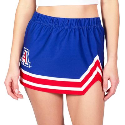 Lojobands Women's Tailgate Outfit College Game Day Skirt Made in USA (Arizona Wildcats - Navy Blue, Small)