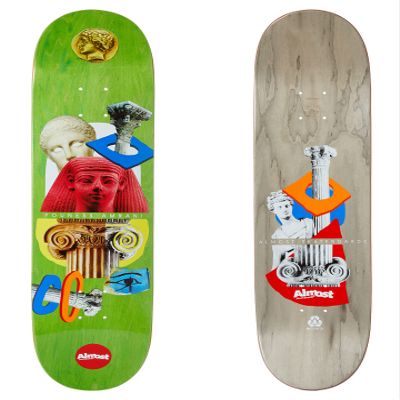 Almost Skateboard Deck Youness Amrani Relics Green 8.0" x 31.7"