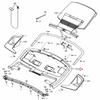 Icon Health & Fitness, Inc. Console Back Cover MFR-101589-301169 Works W Treadmill view 4