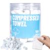 100 PCS Compressed Towels, Compressed Cotton Hand Wipe, Camping Towel, Disposable Face Compressed Towels, Camping Towels Compressed Towel Tablet,Camping, Sports view 1