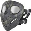 Tactical Air Gun Mask, Skull Full Face Mask With Goggles, Suitable For CS Game Paintball view 1
