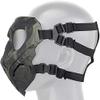 Tactical Air Gun Mask, Skull Full Face Mask With Goggles, Suitable For CS Game Paintball view 3