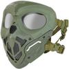 Tactical Air Gun Mask, Skull Full Face Mask With Goggles, Suitable For CS Game Paintball view 1