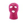 ALLNTRENDS Adult Three Hole Mask Long Live X Embroidered Face Cover Warm Winter Beanie (One Size, Hot Pink) view 1