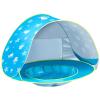 Beach Tent Toddlers Pool Tents Pop Up Portable Toys Sun shelter UV Protection Shade for Infant with Carry Bag (Blue) view 1