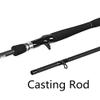 2.7M2.4M 2.1M Lure Fishing Rod, Ultra-Lightweight 6-Section Fishing Rod Carbon Rod, Bait Fishing Rod, bass Fishing, Trout Fishing Tackle Pesca ZYHYD (Color : Casting Rod, Size : 2.7m) view 2