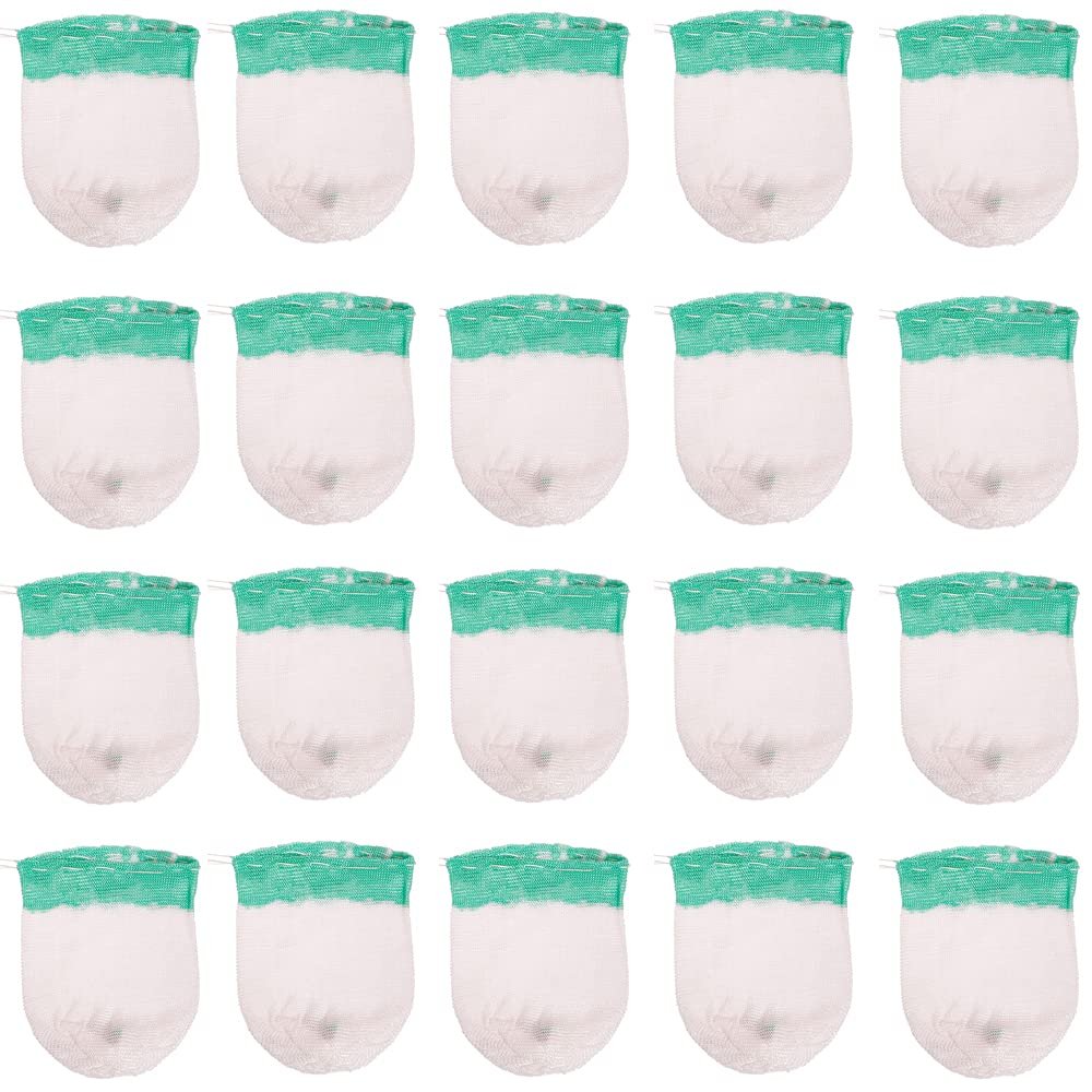 20pcs Propane Lantern Mantles for Gas Lantern Propane Light Mantle for Outdoor Camping Lantern Natural (20 Pcs)