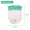 20pcs Propane Lantern Mantles for Gas Lantern Propane Light Mantle for Outdoor Camping Lantern Natural (20 Pcs) view 3