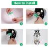 20pcs Propane Lantern Mantles for Gas Lantern Propane Light Mantle for Outdoor Camping Lantern Natural (20 Pcs) view 4