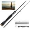 2.7M2.4M 2.1M Lure Fishing Rod, Ultra-Lightweight 6-Section Fishing Rod Carbon Rod, Bait Fishing Rod, bass Fishing, Trout Fishing Tackle Pesca ZYHYD (Color : Spinning Rod, Size : 2.7m) view 3