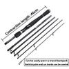 2.7M2.4M 2.1M Lure Fishing Rod, Ultra-Lightweight 6-Section Fishing Rod Carbon Rod, Bait Fishing Rod, bass Fishing, Trout Fishing Tackle Pesca ZYHYD (Color : Spinning Rod, Size : 2.1m) view 4