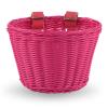 EIRONA Kids Bike Handlebar Basket  Storage Basket for Bicycle, Balance Bike, Scooter & Tricycle, Rose view 1