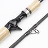 2.1M4 Section Lure Rod, Portable Fishing Rod Carbon Fiber M Power, Spinning Drawing Casting Lure Rod, Trout Lure Fishing Trip Sea Boat Fishing Pescar ZYHYD (Color : Casting Rod, Size : 2.1m) view 4