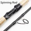 2.1M4 Section Lure Rod, Portable Fishing Rod Carbon Fiber M Power, Spinning Drawing Casting Lure Rod, Trout Lure Fishing Trip Sea Boat Fishing Pescar ZYHYD (Color : Spinning Rod, Size : 2.1m) view 3