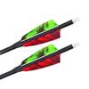 500 Spine Arrow 26 Inch Arrow Target Practice Arrow Hunting Arrow Carbon Arrows Compound Bow Recurve Bow Adult Youth Archery Indoor Outdoor Shooting Field Tip 12pc view 2