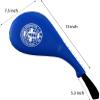 Nicunom 2 Pack Taekwondo Kick Pads, Durable Striking Pad Target TKD Karate Martial Arts Strike Targets Kickboxing Training, Blue view 2