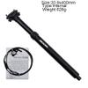 CATAZER MTB Dropper Seatpost Height Adjustable Internal External Routing 100mm Travel Bike Dropper Seat Post 30.9/31.6mm 375mm (30.9x400mm Internal) view 2