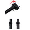 CATAZER MTB Dropper Seatpost Height Adjustable Internal External Routing 100mm Travel Bike Dropper Seat Post 30.9/31.6mm 375mm (30.9x400mm Internal) view 4